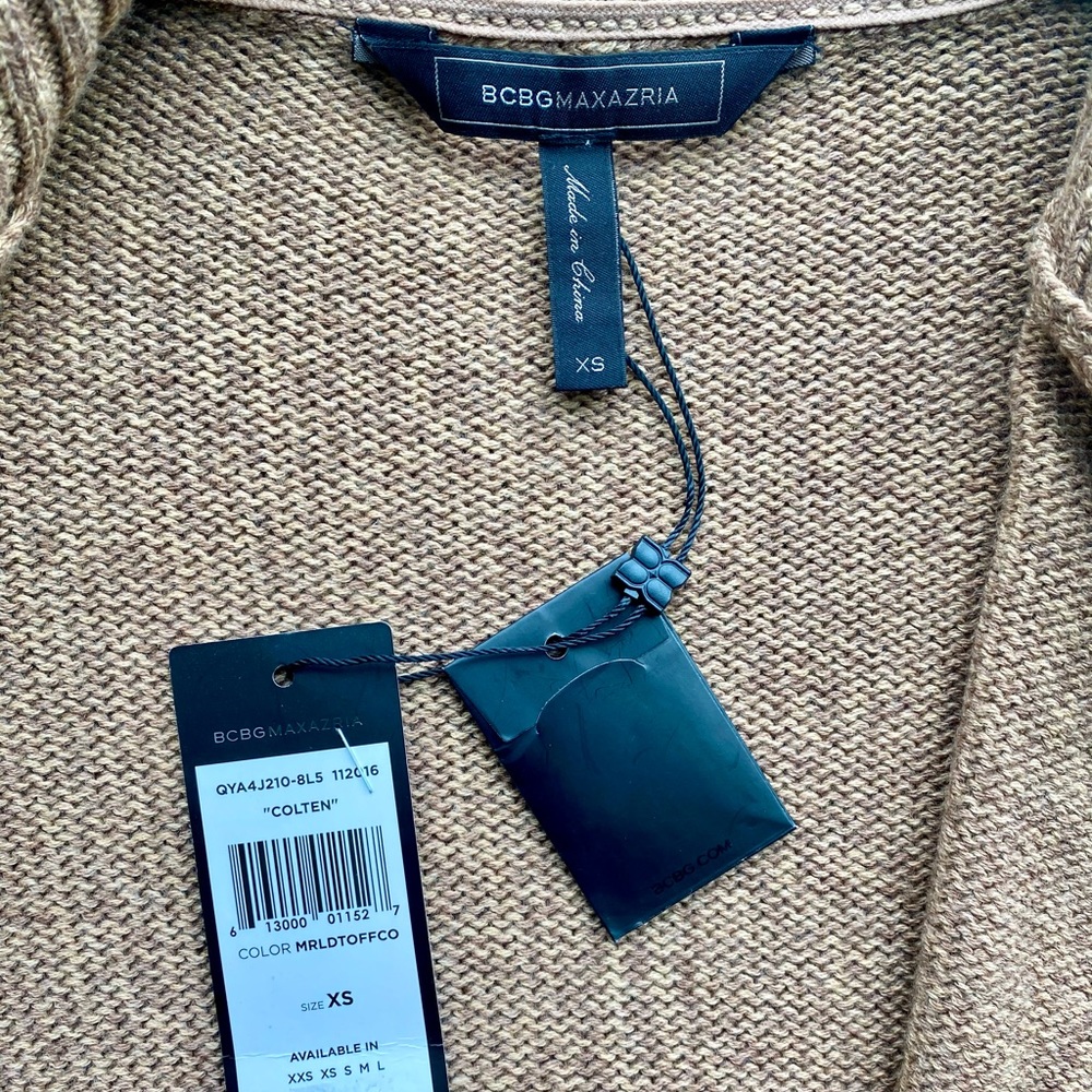 NWT - BCBGMaxazria Women Jacket - Marino Wool - Picture 6 of 9